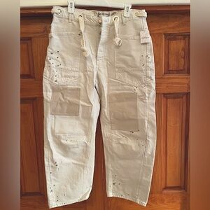 We The Free Moxie barrel jeans, NWT, size 28